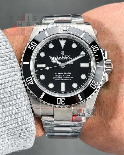 rolex submariner no date profile|2023 submariner no date 124060.